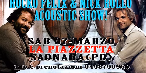 MARCO FELIX E NICOLA POLATO LIVE!! LA PIAZZETTA SAONARA(PD)