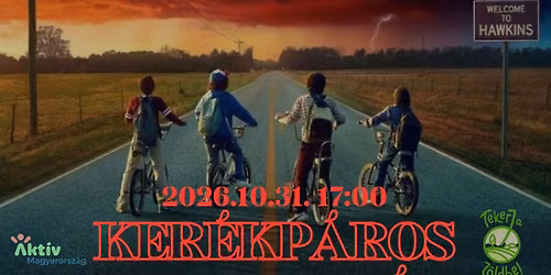 Ker\u00e9kp\u00e1ros felvonul\u00e1s - Tekerj Hawkinsba!