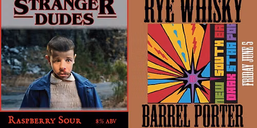 Raspberry Sour and Rye Whisky Barrel Porter