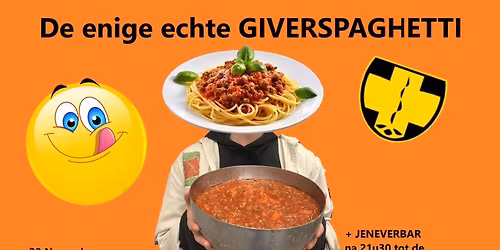 Spaghetti van de Givers!!
