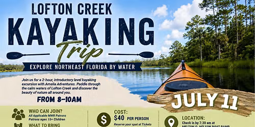 Lofton Creek Kayaking Trip