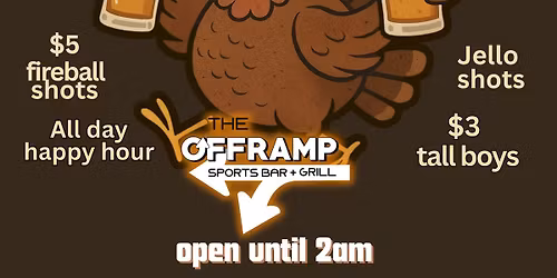 DRINKS-GIVING at Offramp