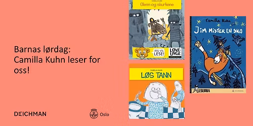 Barnas l\u00f8rdag: Camilla Kuhn tegner og forteller