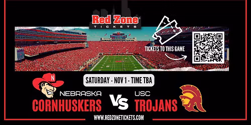 Nebraska Football vs USC - TIME TBA