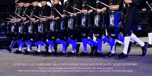 The Edinburgh Military Tattoo 2026 Tickets