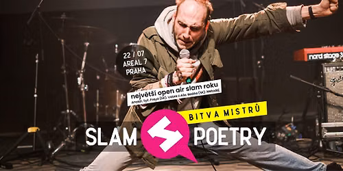 SLAM POETRY BITVA MISTR\u016e 2026 | Praha, Are\u00e1l 7 | Anatol, Ty\u010d, Freya, Va\u0161ek ad.