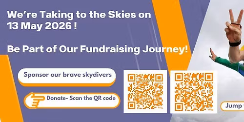  Experience the thrill of Skydiving- \ud83e\udd1d Sponsor our skydive | \ud83e\ude82 Skydive for a cause