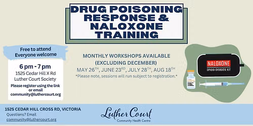 Drug Poisoning Response and Naloxone Training 