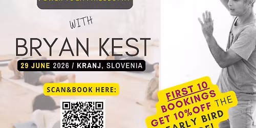 BRYAN KEST v SLOVENIJI - POWER YOGA MASTERCLASS