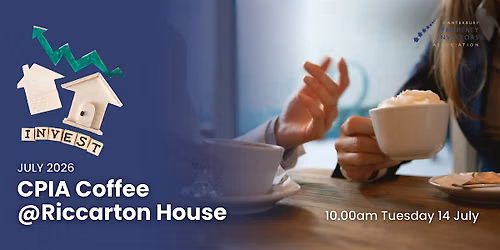 CPIA Coffee @ Riccarton House July 2026