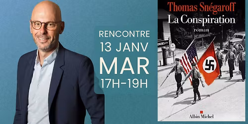 Rencontre-D\u00e9dicace - Thomas Sn\u00e9garoff - La conspiration