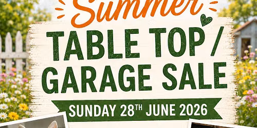 Table top \/ garage sale