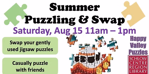 August - Casual Puzzling & Puzzle Swap