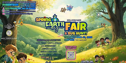 SPRING EARTH DAY FAIR & BUG HUNT - 2026