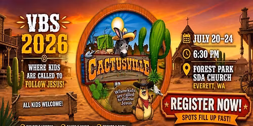 2026 Vacation Bible School - Cactusville