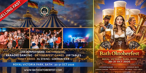 Bath Oktoberfest 2026 - Saturday evening session
