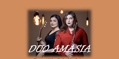Duo Amasia! Syng med-konsert i Herdla kyrkje