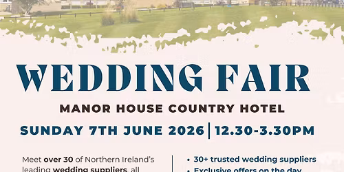 Manor House Country Hotel Wedding Fair
