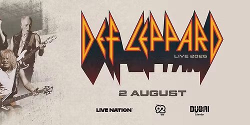 Def Leppard Dubai Tickets