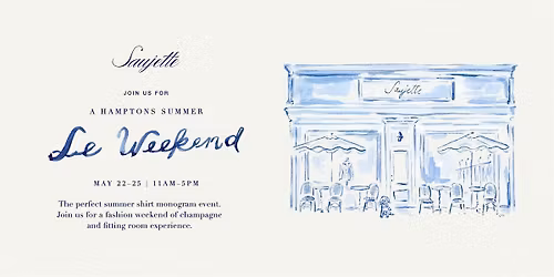 'Le Weekend' Launch Event \u2014 A Hamptons Summer