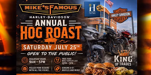 Mike's Famous H-D Annual Hog Roast