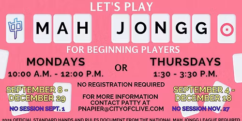 Let's Play Mah Jongg!