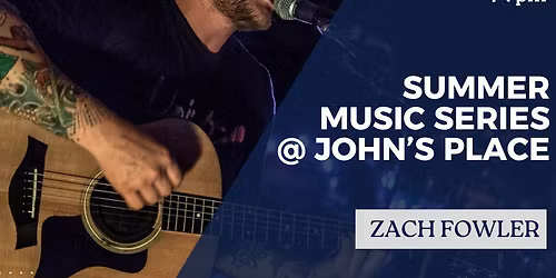 Sunday Music Series - Zach Fowler