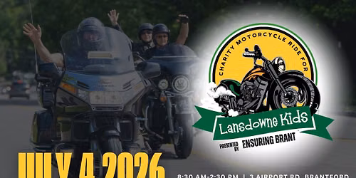 Charity Motorcycle Ride for Lansdowne Kids