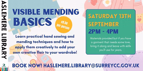 Visible Mending Basics