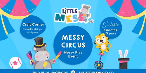 Messy Play - Messy Circus - Armitage Village Hall