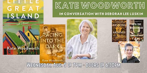 An Evening with Kate Woodworth in Conversation with Deborah Lee Luskin