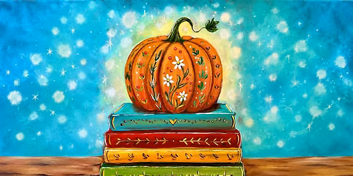 Pumpkin Tales Acrylic Painting Class - Adults 16+