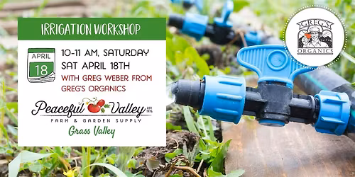 Grow with Better Irrigation