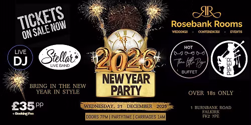 Hogmanay Party Night