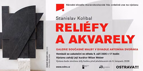 Vernis\u00e1\u017e | Stanislav Kol\u00edbal: Reli\u00e9fy a akvarely