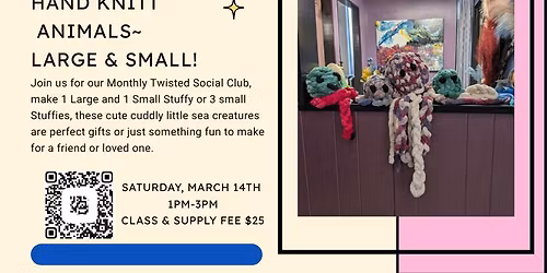 Twisted Hand Knitt Animals