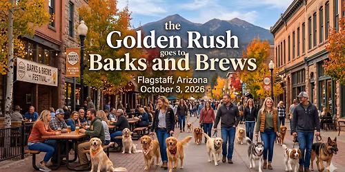 Golden Rush Pup Crawl with Bark and Brews