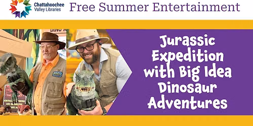 Jurassic Expedition with Big Idea Dinosaur Adventures