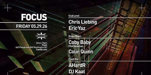 FOCUS: Chris Liebing