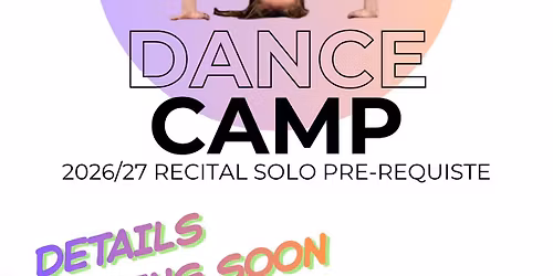 2026 FTLODS Dance Camp