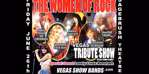 THE WOMEN OF ROCK SHOW at SAGEBRUSH THEATRE KAMLOOPS BC CANADA JUNE 26
