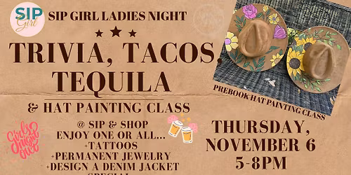 Ladies Night at Sip & Shop & Sip Girl