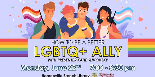 "How to Be a Better LGBTQ+ Ally" with Presenter Katie Slivovsky