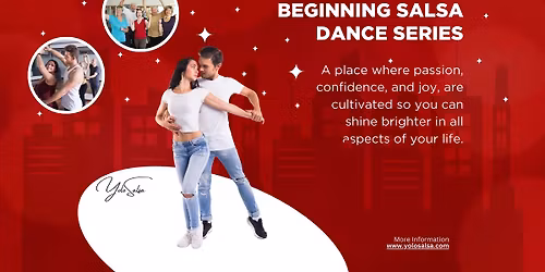 Salsa Dancing for Beginners: 4-Week Series Wednesdays, May 6, 13, 20, & 27