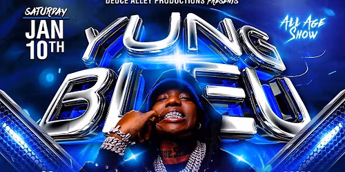 YUNG BLEU LIVE IN TOPEKA,KS SATURDAY 1-10-2026 @ THE WOODSHED