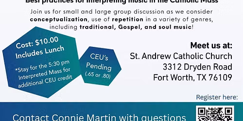 Music, Meaning and Deaf Ministry ~ Interpreter Workshop