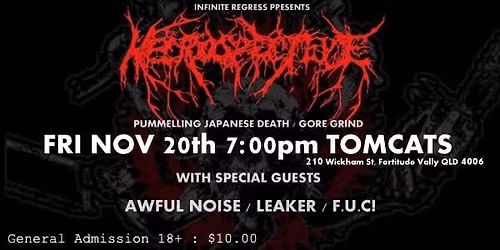 The Nori Roll Glory Hole w\/ Necrospective, Awful Noise, Leaker & FUC!