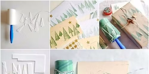 Christmas craft with Sophie @ Ty Pawb.