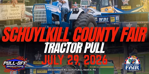 Schuylkill County Fair Farm Tractor Pull