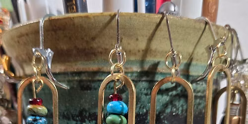 Mini pop-up at Taps.  I'll bring the Earrings!